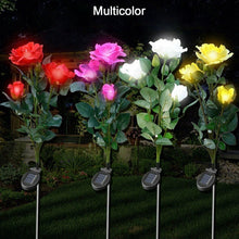 Outdoor flower solar lights