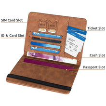 Passport Holder Cover PU Leather Travel Wallet case (1 Pc / 15×11 Cm)