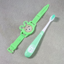 Kids Toothbrush And Cartoon Watch Toy Set