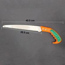 Pruning saw side view.