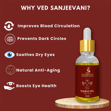 Ved Sanjeevani 100 Organic Ayurvedic Nabhi Oil For Eye Care (30ml  1 Pc)