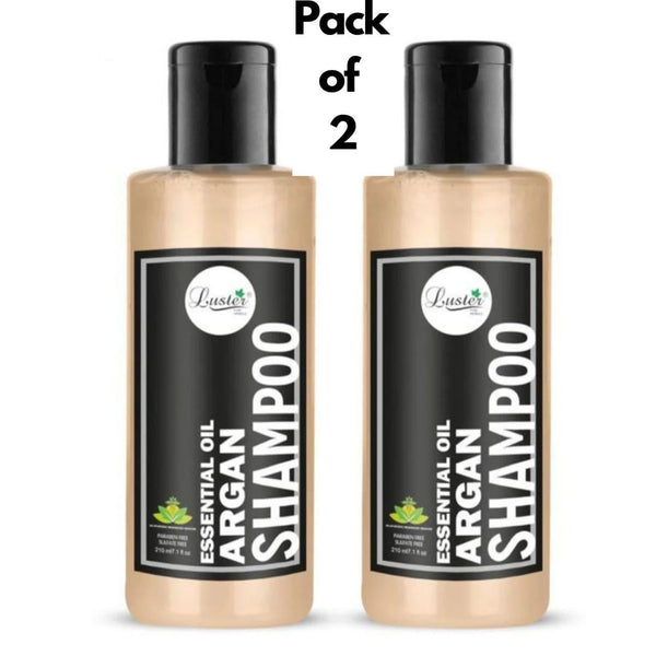 Essential Oil Argan Shampoo 210 ml each Pack of 2