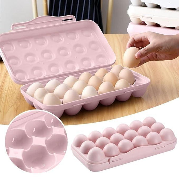 Stackable BPA Free Egg Holder Tray