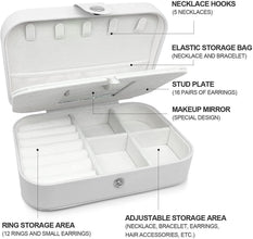 PU Leather Jewelry Box
