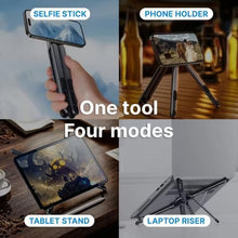 Magnetic Base and 8-level Height Adjustment Stand For iPhone iPad Laptop