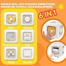 6 in 1 Montessori Busy Baby Cube