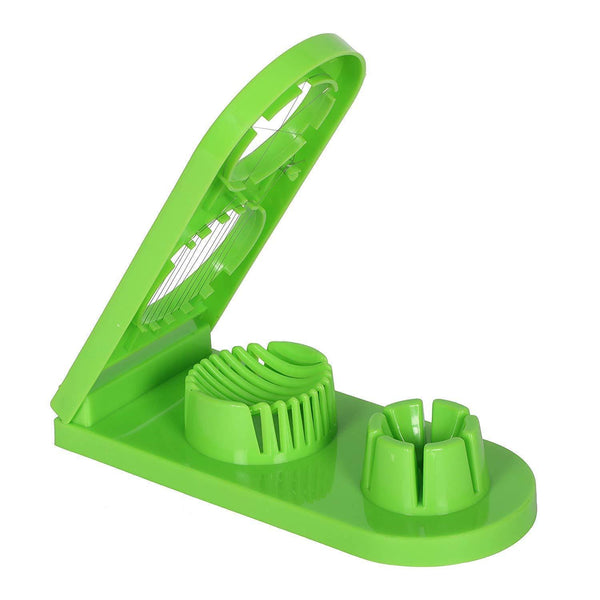 Multi-segment 2-in-1 egg cutter and slicer tool