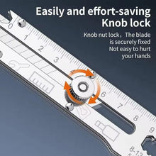 6 in 1 Stainless Steel Utility Knife for Camping