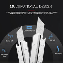 6 in 1 Stainless Steel Utility Knife for Camping