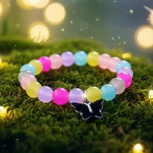 Premium Multicolor Pastel Bead Stretch Bracelet (1 Pc)
