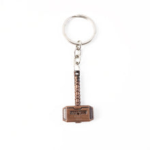 Metal Hammer Shape Keychain (1 Pc)
