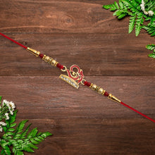 Om Design Traditional Rakhi