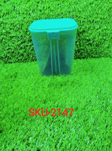 Transparent storage box for grains, 2 liters