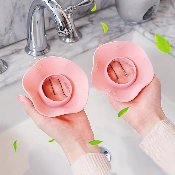 Silicone Wrist Bands For Washing Face (2 Pc  Mix Color)