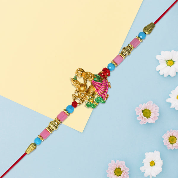 Radha Krishna Designer Rakhi