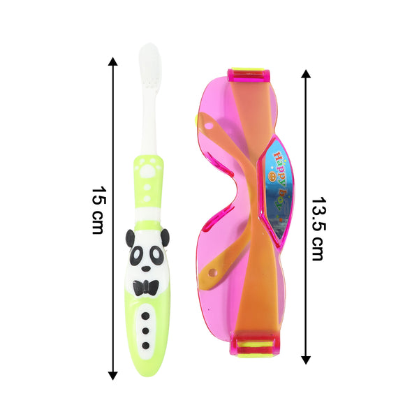 Kids Toothbrush And Sunglasses Toy Set